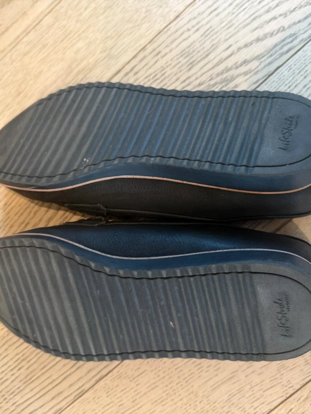 LifeStride Zee Black Penny Loafers Size 7 M